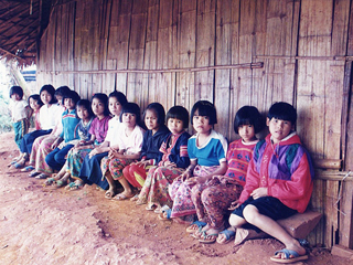 ホイメリアム小学校パラン寮の子ども達