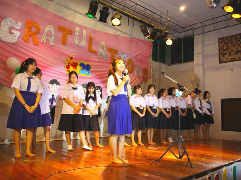 卒業生を送る会
