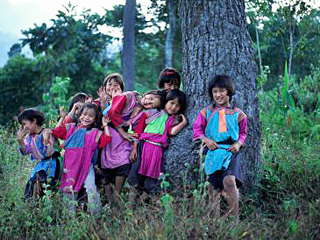 リス族の子供たち