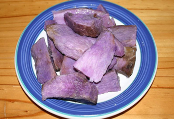 トラノテヤマイモの料理