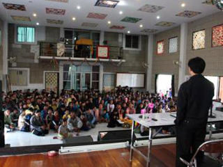 保護者会の様子