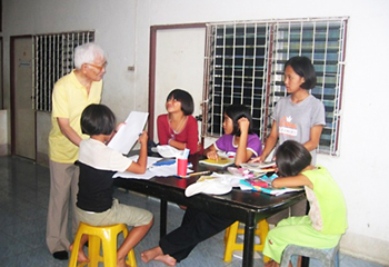 さくら寮での中村さん