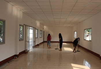 しみず館は女子寮として使用