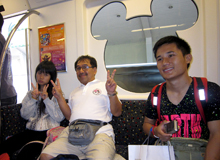 ﾃﾞｨｽﾞﾆｰﾘｿﾞｰﾄﾗｲﾝ乗車