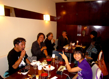 支援者との交流会