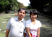 三輪さん＆ﾊﾟﾁｬﾘｰ