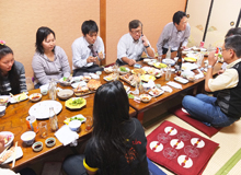 豊橋での歓迎会