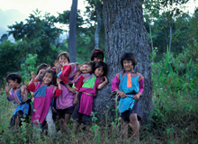 リス族の子供たち